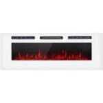 Chemine lectrique murale - klarstein - 1800 w - chemine lectrique encastrable avec telecommande - ...