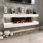 Chemin�e �lectrique murale - electricsun - paula - 3 couleurs - 1800w - t�l�commande incluse