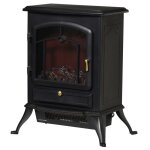 Chemin�e �lectrique po�le - - effet de flamme r�aliste - 1000 / 2000w - protection contre la surchauffe ...