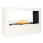 Chemine  lthanol blumfeldt fiamme scoppi brleur en acier inoxydable 3 l - blanc