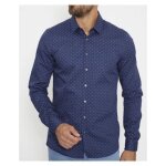 Chemise calvin klein homme marine printed easy 38