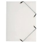 Chemise � �lastique 3 rabats a4 en polypropyl�ne translucide - exacompta