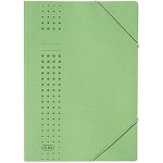 Chemise  lastique - elba - a4 - chic - carton - vert