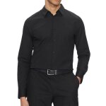 Chemise noire homme calvin klein jeans solid