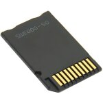 Adaptateur carte mmoire - chenyang - micro sd sdhc tf - compatible psp - noir - utilisation facile