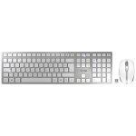Kit souris + clavier sans fil - cherry - jd - 9100be - 1 - azerty belge - usb / bluetooth - blanc