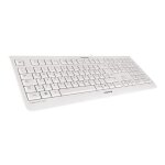 Clavier filaire cherry jk - 0800de - 0 gris usb - cherry kc 1000 - technologie cherry lpk - allemand