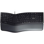 Clavier ergonomique - cherry - kc 4500 ergo - azerty - filaire - repose - poignet en mousse à mémoire ... Clavier ergonomique - cherry - kc 4500 ergo - azerty - filaire - repose - poignet en mousse à mémoire ...
