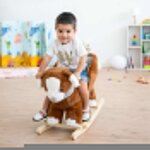 Cheval  bascule chien - ataa toys - modle chien - sige confortable - boutons musique - poignes en ...