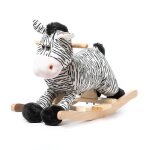 Cheval à bascule zèbre - ataa toys - modèle zèbre - en peluche - avec musique Cheval à bascule zèbre - ataa toys - modèle zèbre - en peluche - avec musique