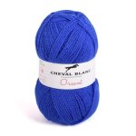 Cheval blanc - fils et laines hiver - orient - indigo - 006 - 25 - 3
