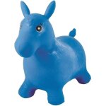 Cheval gonflable bleu - lexibook - modle cheval - pour enfant de 3 ans et plus