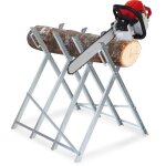 Cheval de scie chevalet en bois bloc � d�couper en bois scie � m�taux pliable jusqu� 150 kg galvanis� ...