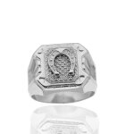 Chevalire fer a cheval en argent 925 / 1000