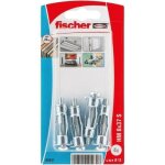 Chevilles corps creux hm 6x37 s - fischer - blister de 4 - m�tal - 37 mm