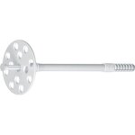 Cheville disolation - rawl - r - ki - 070 - 10x70 mm - clou plastique - bo�te 250