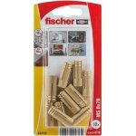 Chevilles  expansion - fischer - 10 chevilles ms 8x28 - laiton - longueur 28 mm - pack de 10