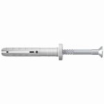 Cheville à frapper - fischer - nf 6x80 - nylon - acier électrozingué - boîte de 100 Cheville à frapper - fischer - nf 6x80 - nylon - acier électrozingué - boîte de 100