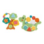 Jouets volutifs - chicco - lino et dino et son baobab - multicolore - 2 jouets -  partir de 12 mois ...