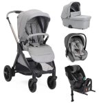 Chicco - poussette trio bellagio 2 + first seat recline + nacelle flexi + fullseat 360 avec base lunar ...