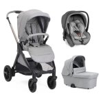 Chicco - poussette trio bellagio 2 + si�ge auto first seat recline + nacelle flexi lunar rock