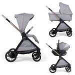 Chicco - poussette trio bellagio nacelle flexi siege - auto first seat recline i - size luna