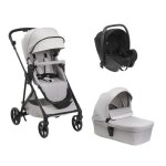 Chicco - poussette trio seety nacelle florence beige siege auto kory black chicco Chicco - poussette trio seety nacelle florence beige siege auto kory black chicco