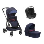 Chicco - poussette trio seety nacelle oxford blue siege auto kory black chicco Chicco - poussette trio seety nacelle oxford blue siege auto kory black chicco