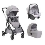 Chicco - poussette trio seety2 + si�ge auto kory + nacelle seety cloud