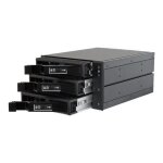 Compartiment pour lecteur de stockage chieftec cbp - 2131sas avec ventilateur - noir - sata 6gb / s et ...
