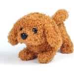 Chien robot chien de compagnie interactif �lectronique - marche aboiement remue la queue animal de compagnie ...