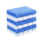 Chiffons microfibre lot de 6 lavettes 40x60cm ultra absorbantes pour nettoyage cuisine vitre voiture ...