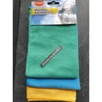 Chiffon microfibre x 3 chiffon micro fibres 30 cm x 30 cm lingettes