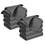 Chiffons de nettoyage 30x30cm lot de 10 chiffon magique de microfibre Épaissi réutilisables pour vitre ... Chiffons de nettoyage 30x30cm lot de 10 chiffon magique de microfibre Épaissi réutilisables pour vitre ...