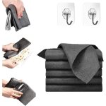 Chiffon de nettoyage magique épaissi chiffon de nettoyage en microfibre magique sans traces réutilisable(5pcs1 ... Chiffon de nettoyage magique épaissi chiffon de nettoyage en microfibre magique sans traces réutilisable(5pcs1 ...