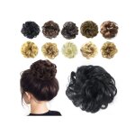 Chignon postiche cheveuxpostiche avec chouchou lastique une pice postiche queue cercle de perruque ...