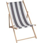Chilienne cancale - jardin prive - gris - pliable et sans entretien - toile fixe - multipositions Chilienne cancale - jardin prive - gris - pliable et sans entretien - toile fixe - multipositions