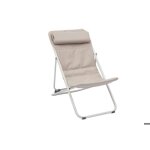 Chilienne de jardin empilable pliable mirael argile - hesp�ride