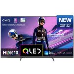 Chiq l32qst t�l�viseur intelligent 32 pouces qled avec google tvpleine hd hdr10son dolby audio & dbx ...