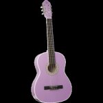 Chitarre - eko - cs - 10 - rose - violet - guitare classique