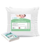 Offre choc - 2 oreillers anti - acariens + 2 sous taies coton 60x60cm