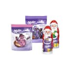 Chocolats nol milka :1 bonbon nol ptillant + 1 pre nol lait + 1 pre - nol lait noisette + 1 bonbon ...