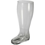 Chope de bire en forme de botte taille xxl verre de 2 litres