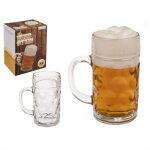 Chope bière géante en verre Chope bière géante en verre