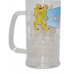 Chope de bire transparente