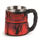 Chope  bire - stranger things - upside down - multicolore - acier - taille unique