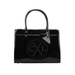 Sac � main - christian lacroix - jonc stud 2 - vernis noir - cabas �paule - femme