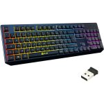 Chroma ? clavier sans fil gaming azerty fr r�tro�clairage rgb silencieux & ergonomique batterie int�gr�e ...