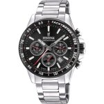 Montre chronographe - festina - f20560 / 6 - cadran noir - 45mm - Étanchéité 10atm Montre chronographe - festina - f20560 / 6 - cadran noir - 45mm - Étanchéité 10atm