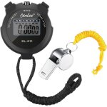 Chronomtre de sport numrique avec sifflet en acier inoxydable - marque - modle - noir - multisport ...